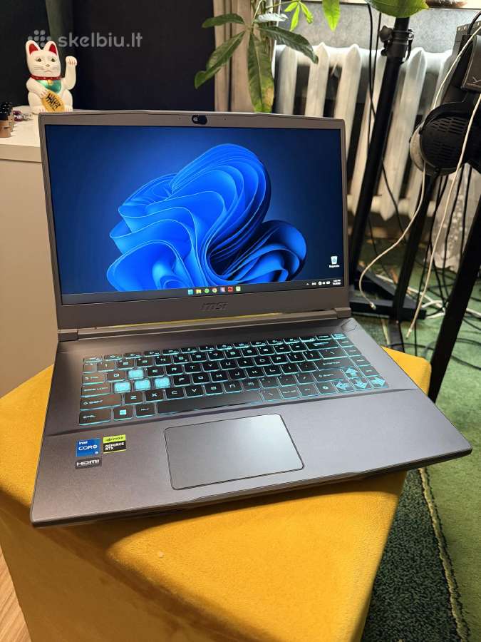 Galingas Msi Thin žaidimų kompiuteris