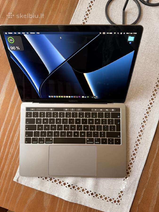 MacBook Pro 2019 8gb RAM 128gb SSD - nuotraukos Nr. 11