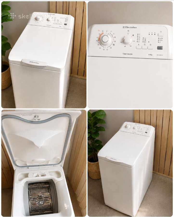 Kompaktiška Electrolux skalbimo mašina