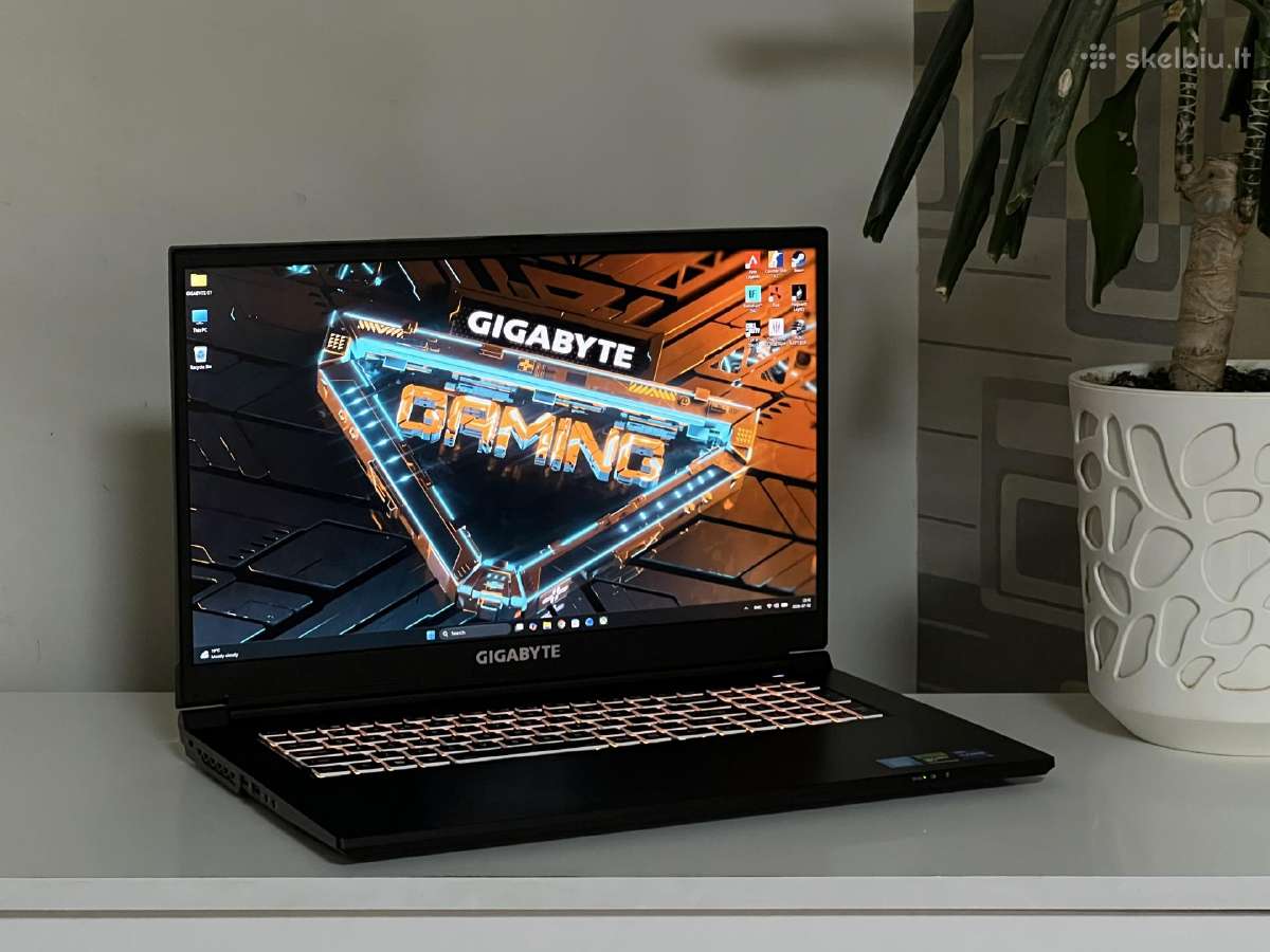 Parduodamas Gigabyte G7 su Rtx 4050, I5-12k, 144hz
