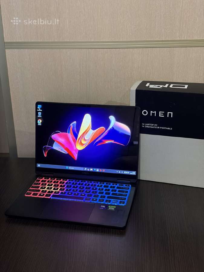 Hp Omen Ultra 7-155h & Rtx 4060 Oled su garantija
