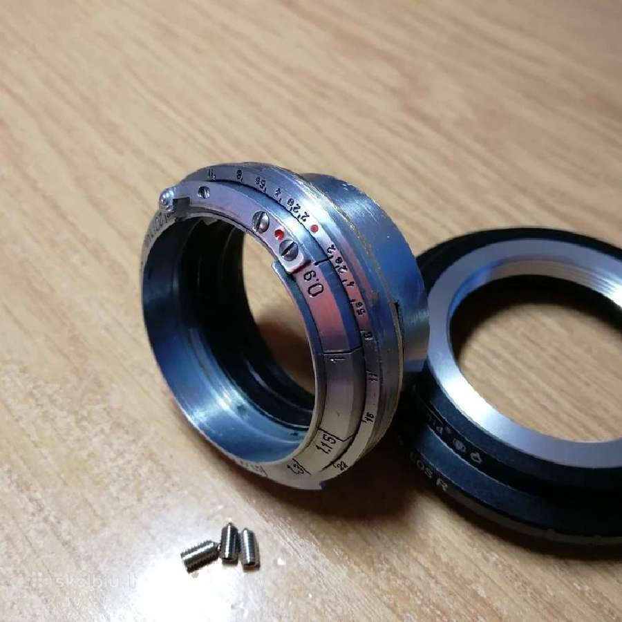 Contax/kiev į EOS R adapteris su fokusavimo dalimi - nuotraukos Nr. 3