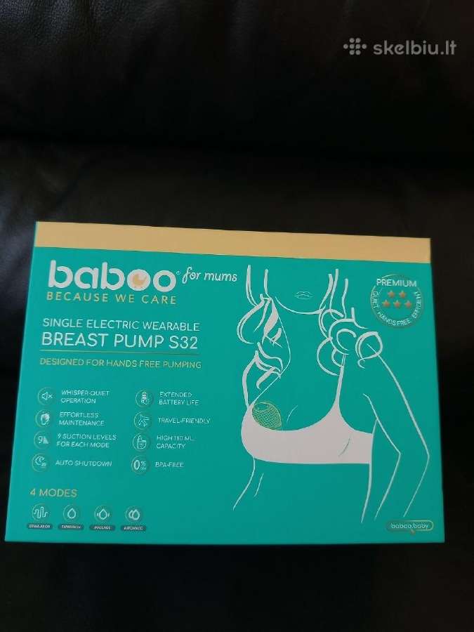 Pientraukis Baboo Breast Pump S32
