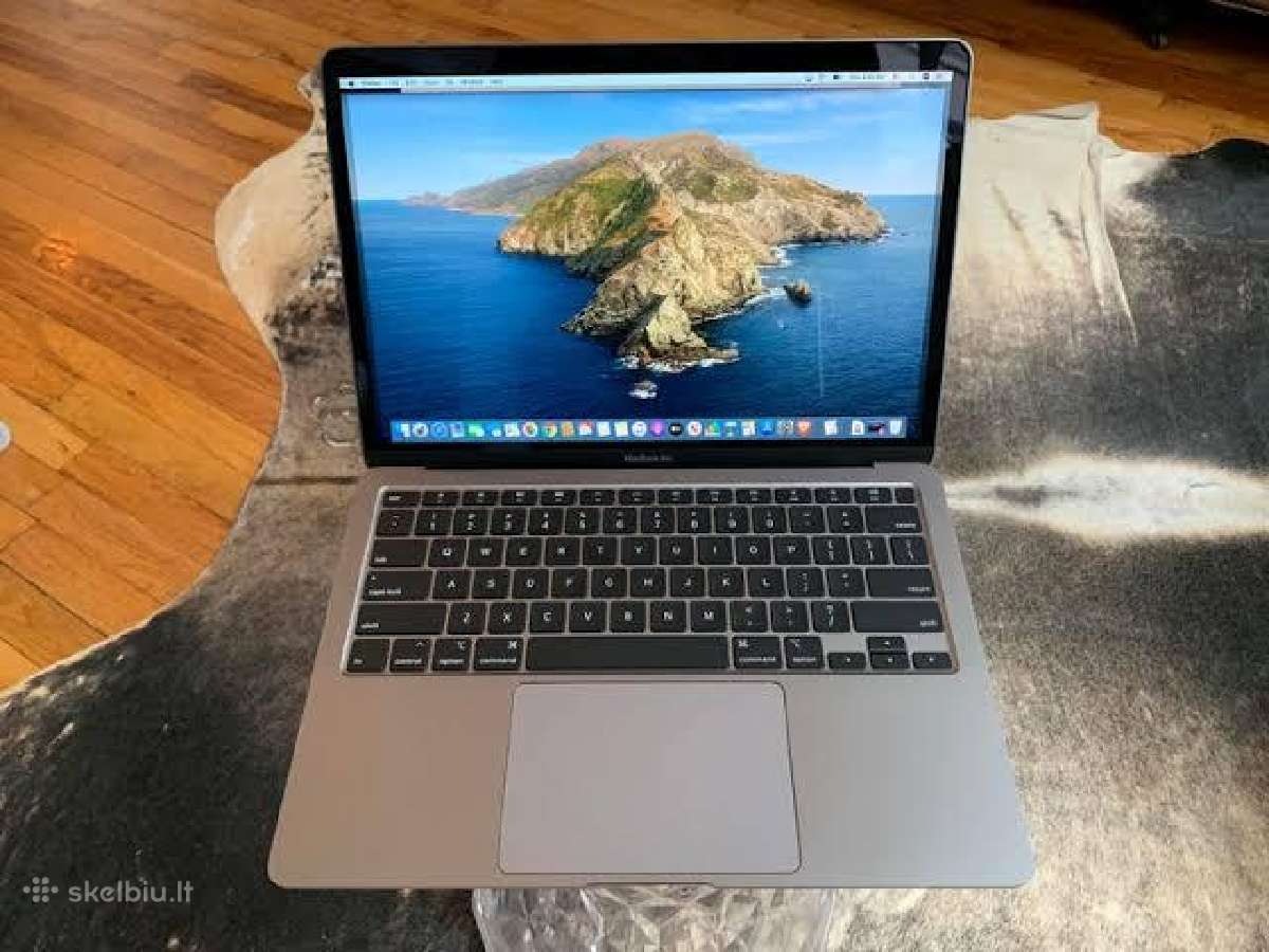 MacBook air 2020 a2337 M1/8gb/256gb 13 colių.