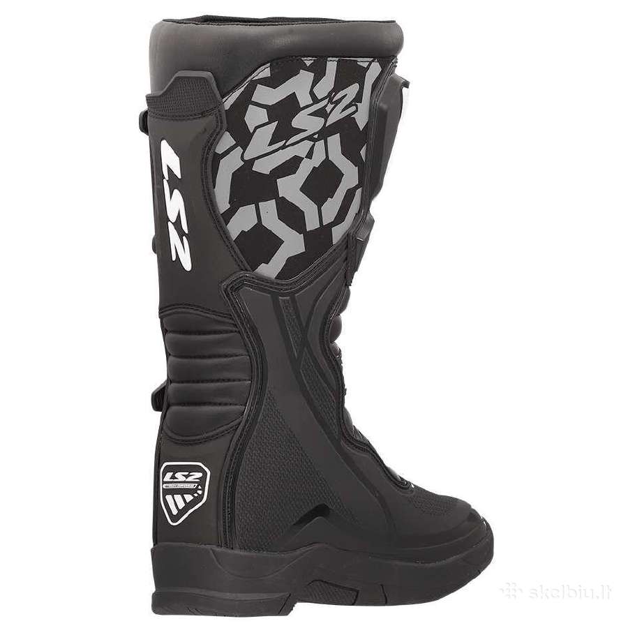 Ls2 Raptor Man Boots Black Motokroso Enduro batai - nuotraukos Nr. 5