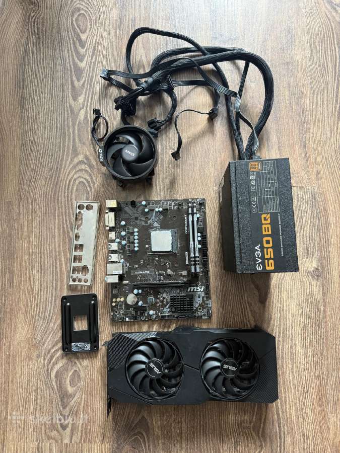 MB + Cpu + RAM + Gpu + Psu