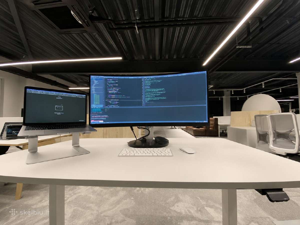 Philips 349p Lenktas „ultrawide“ ekranas su Usb-c