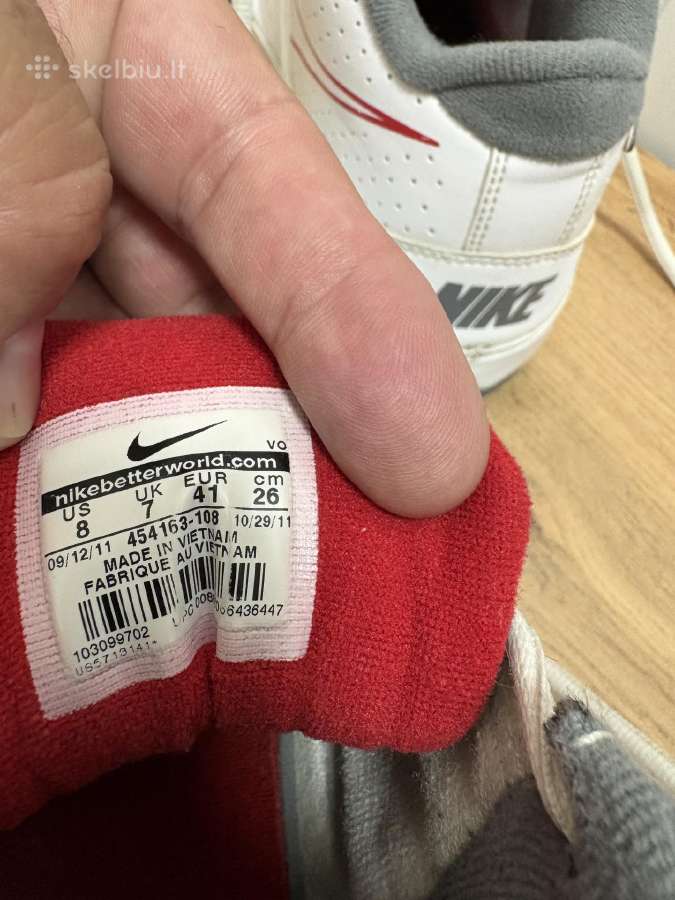 Nike Air Visi Pro II krepšinio bateliai (41 dydis - nuotraukos Nr. 5