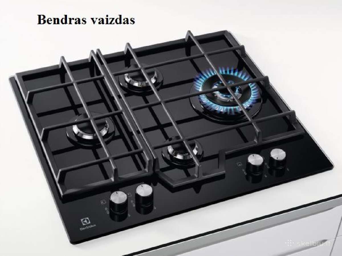 Dujinė kaitlentė Electrolux Kgg6456k be stiklo