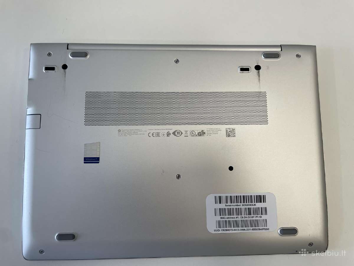 Hp Elitebook 840 G5 i5-8350u 8gb RAM 256 GB SSD - nuotraukos Nr. 6