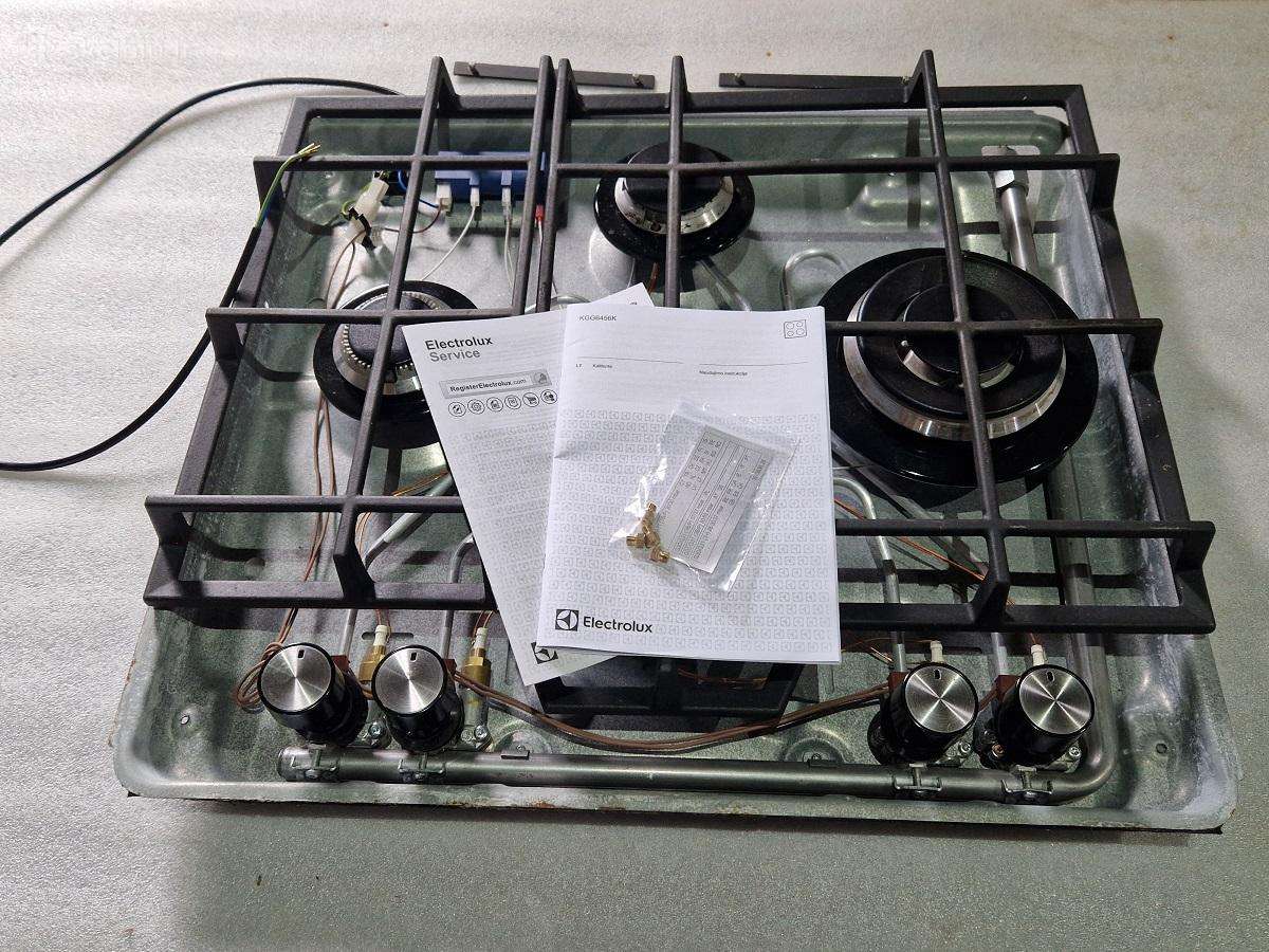 Dujinė kaitlentė Electrolux Kgg6456k be stiklo - nuotraukos Nr. 5