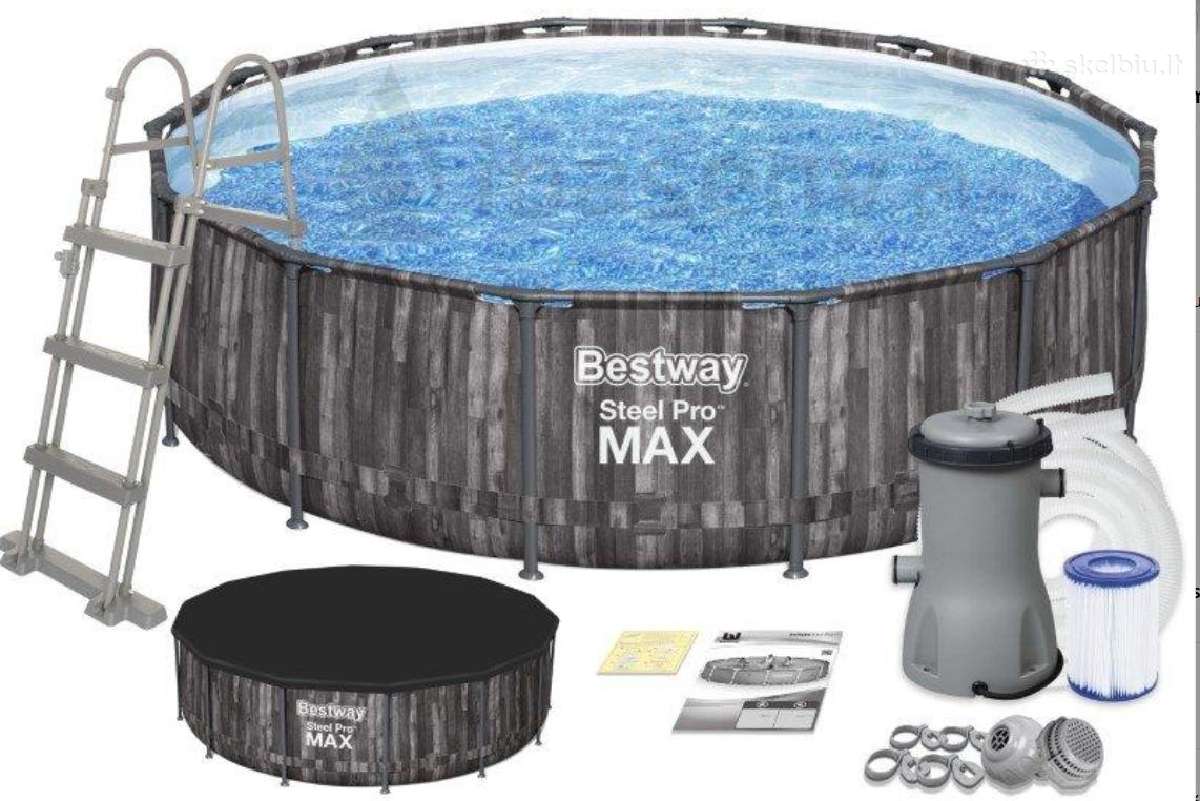 Karkasinis baseinas Bestway Steel Pro Max