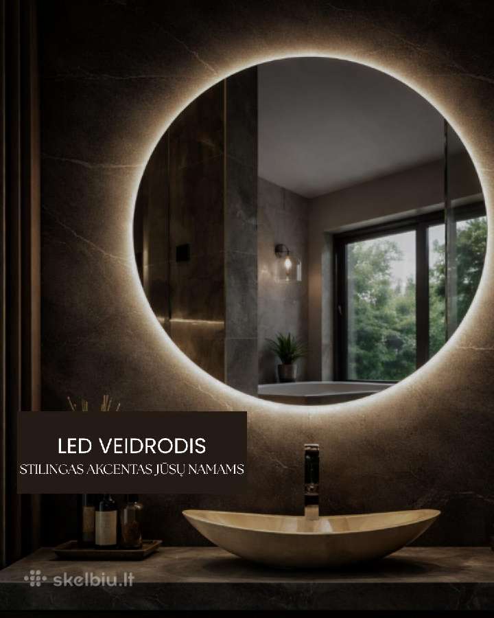 LED veidrodžių gamyba I Modernūs LED veidrodžiai - nuotraukos Nr. 7