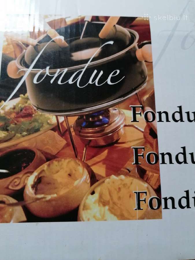 Parduodu 2l naują fondiu.