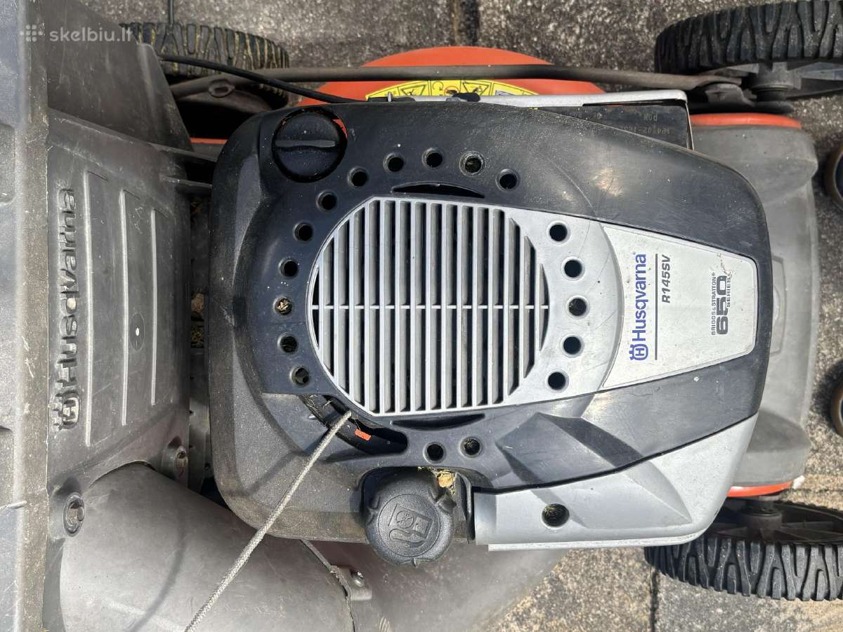 Parduodama žoliapjovė, Husqvarna R145sv - nuotraukos Nr. 8