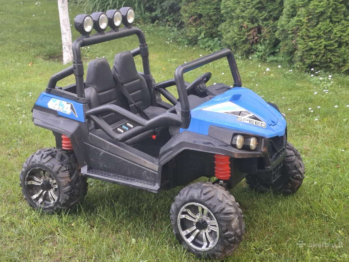 Vaikiškas elektrinis visureigis