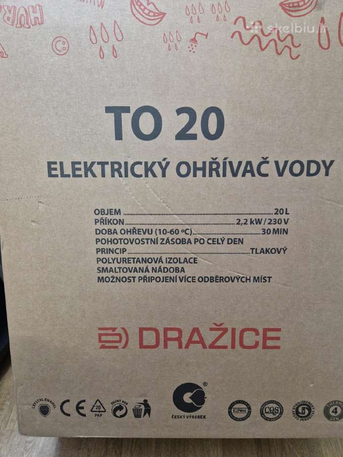 Vandens šildytuvas elektrinis - nuotraukos Nr. 2