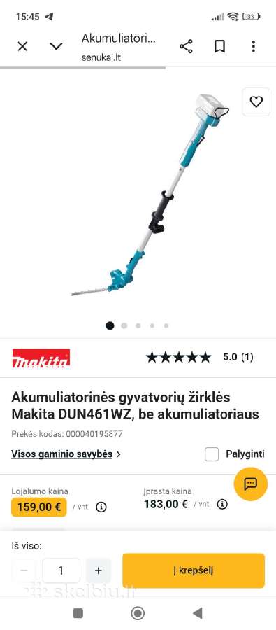 Akumuliatorinės gyvatvorių žirklės
