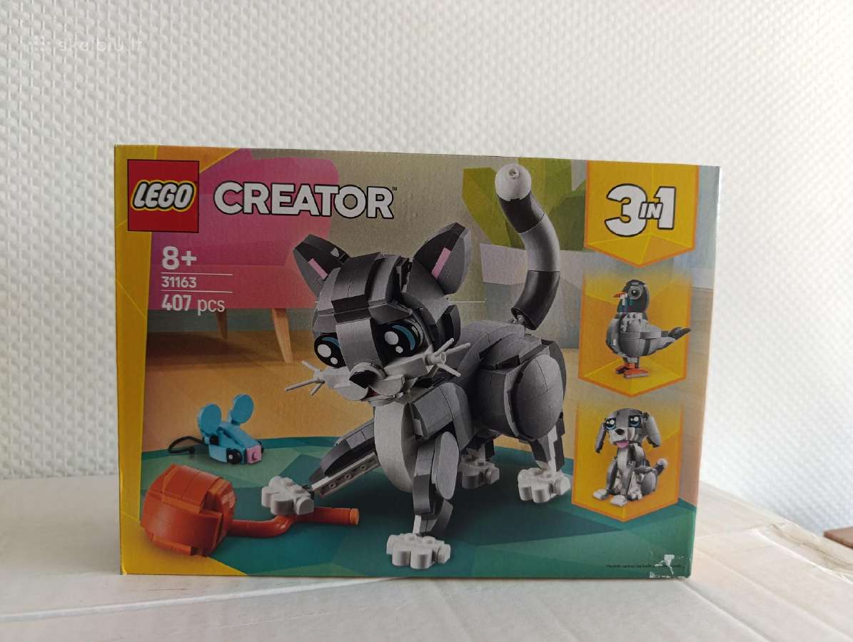 Naujas, nepradarytas Lego 3in1 creator rinkinys