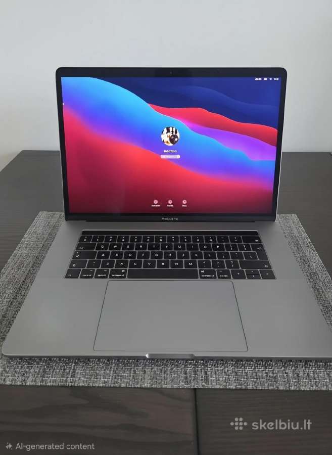 MacBook Pro 15 - nuotraukos Nr. 5