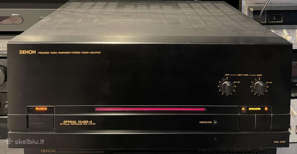 Denon poa-2400 / 2200 / pra-1200 - nuotraukos Nr. 3
