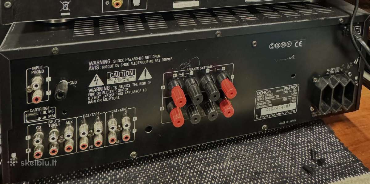 Denon poa-2400 / 2200 / pra-1200 - nuotraukos Nr. 10