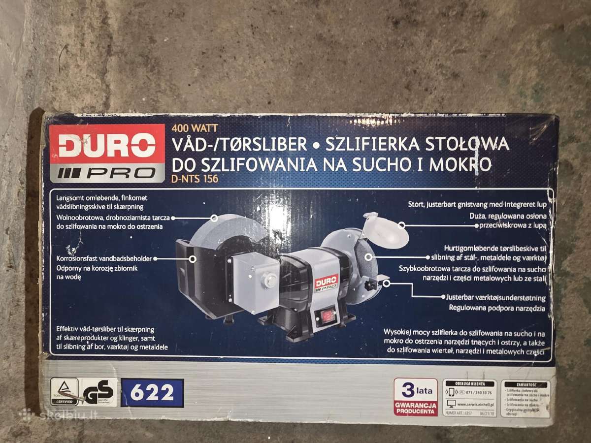 Sauso ir šlapio šlifavimo staklės Duro D-nts 156 - nuotraukos Nr. 2