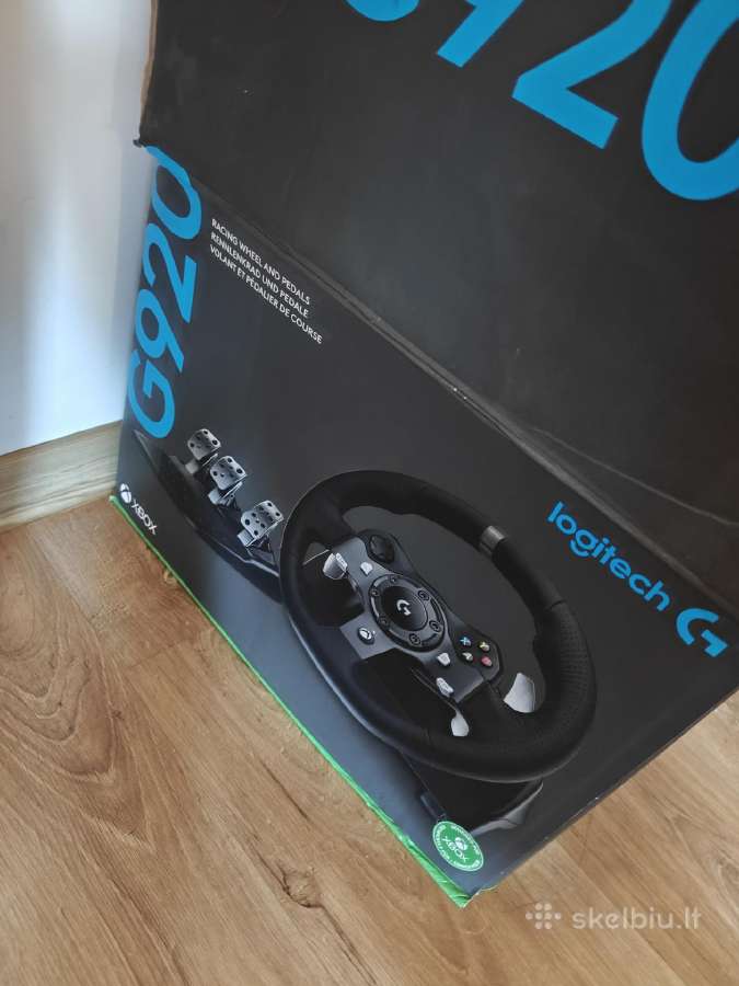 Parduodamas Logitech g920
