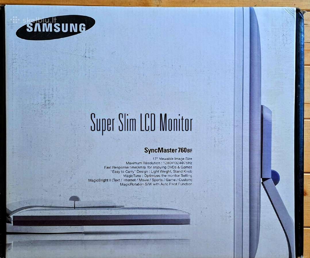 Samsung Syncmaster 760 Bf 17 coliu - nuotraukos Nr. 6