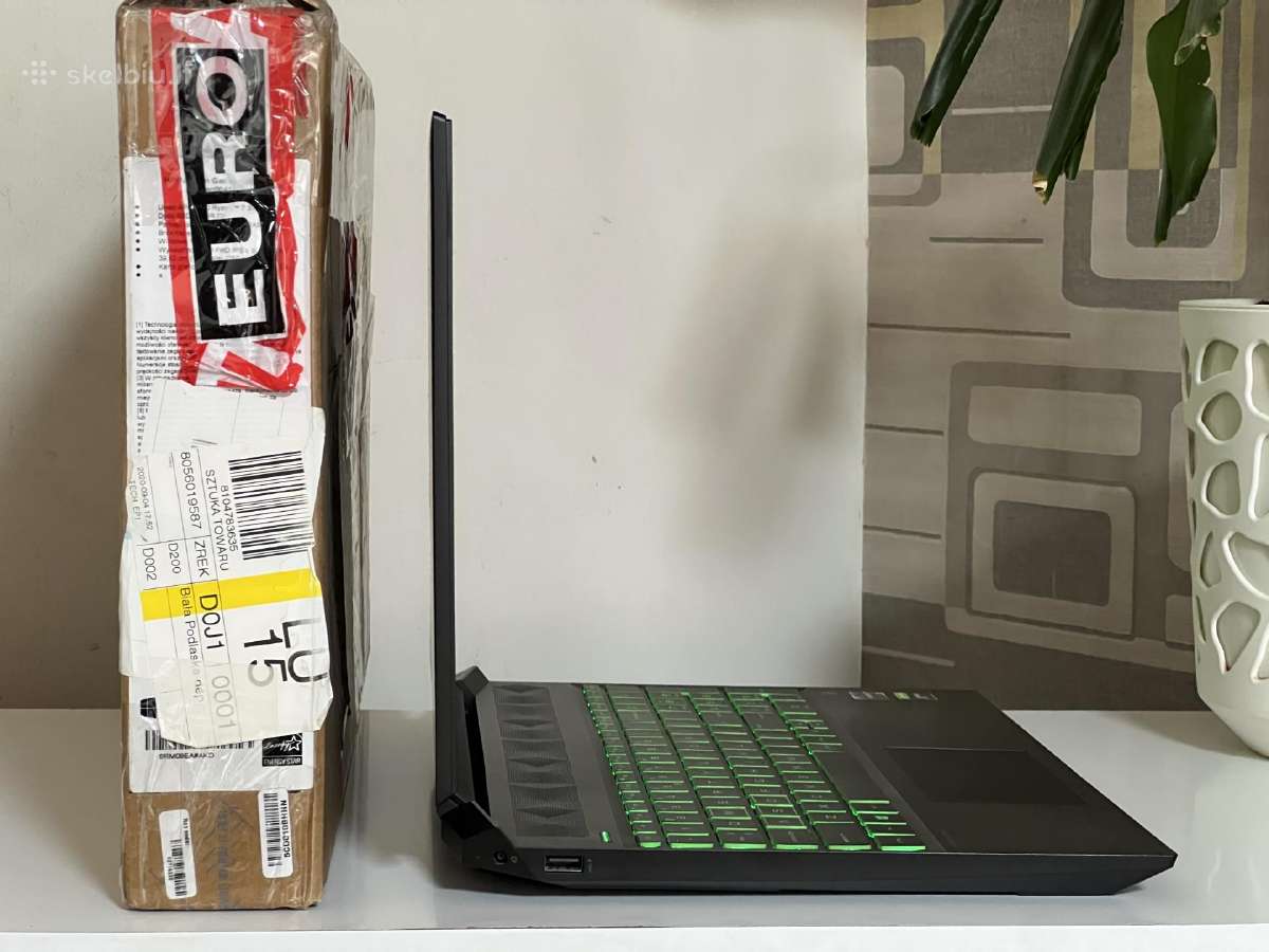 Parduodamas Hp Pavilion su Gtx 1660ti, Ryzen 7. - nuotraukos Nr. 5