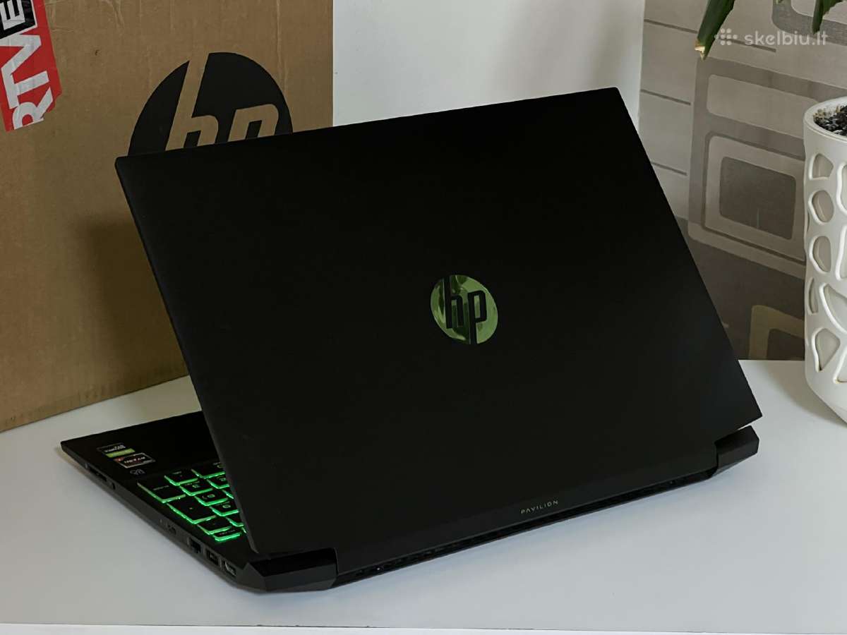 Parduodamas Hp Pavilion su Gtx 1660ti, Ryzen 7. - nuotraukos Nr. 7