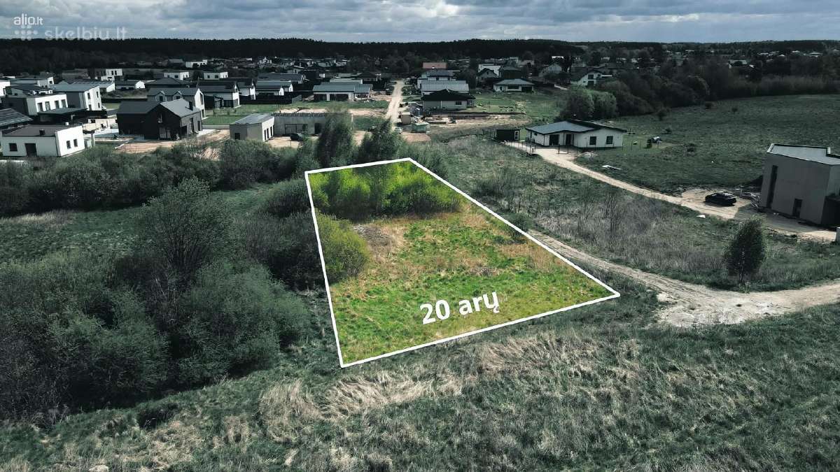 Parduodamas 20 a Sklypas, Didieji Gulbinai