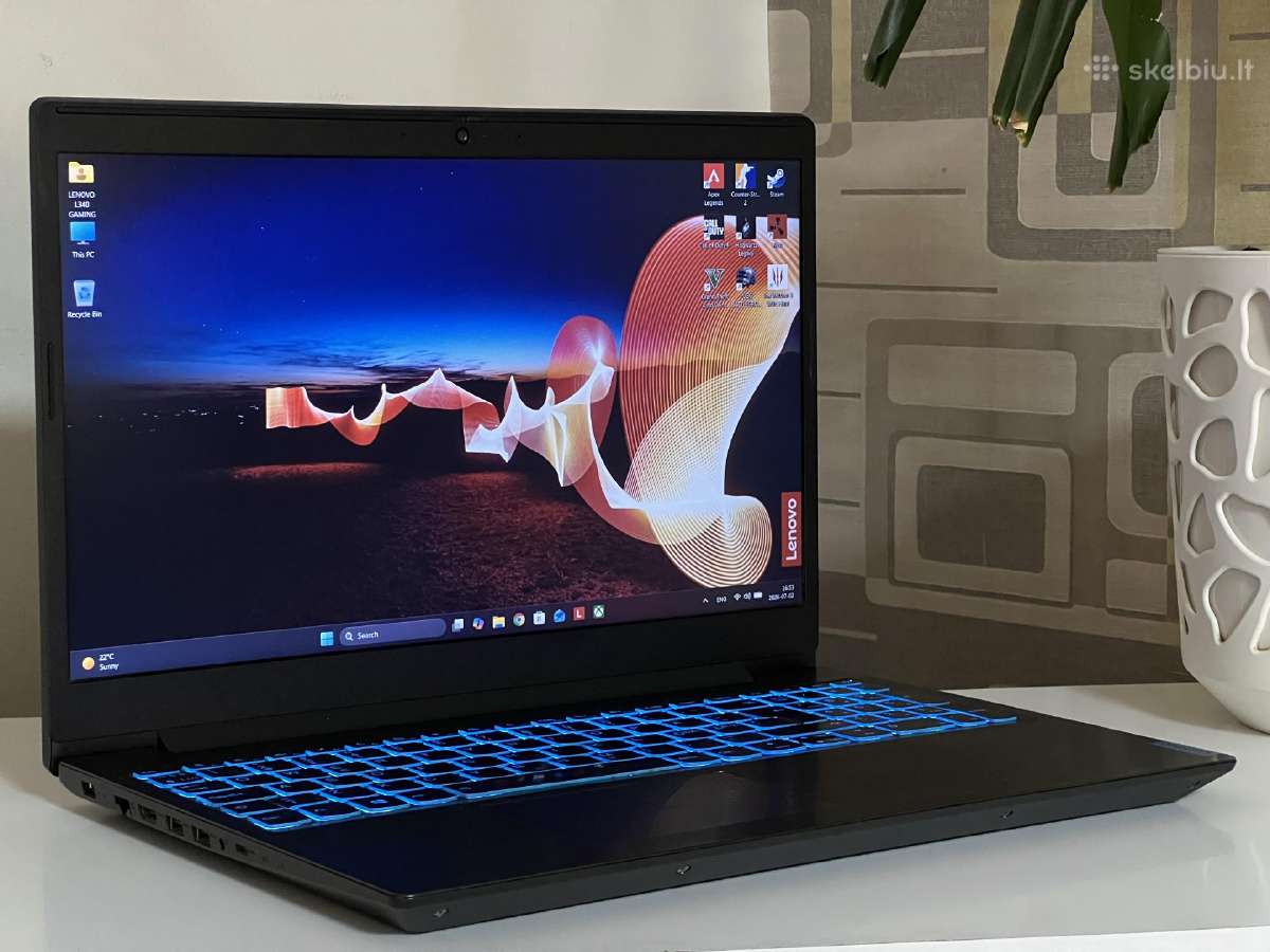 Parduodamas Lenovo L340 su Gtx 1050 3gb, I5-9k. - nuotraukos Nr. 2