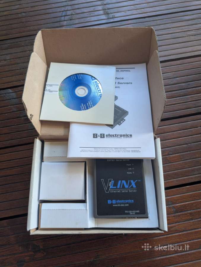 Ethernet serijinis serveris B&b Electronics Vlinx - nuotraukos Nr. 2