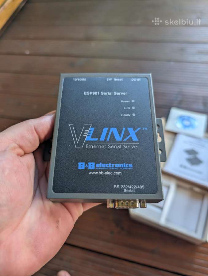 Ethernet serijinis serveris B&b Electronics Vlinx - nuotraukos Nr. 3