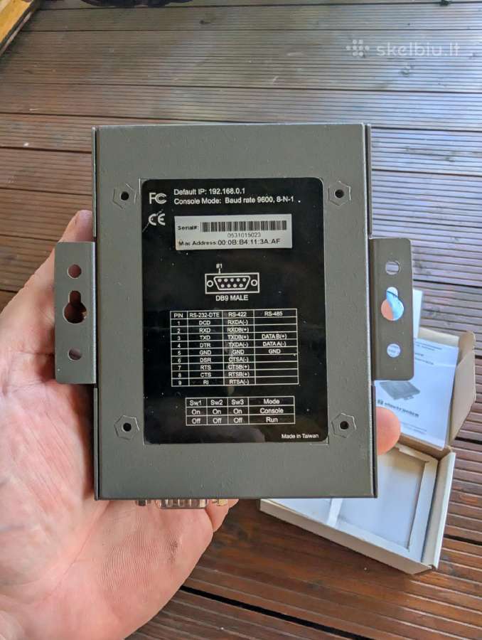 Ethernet serijinis serveris B&b Electronics Vlinx - nuotraukos Nr. 4