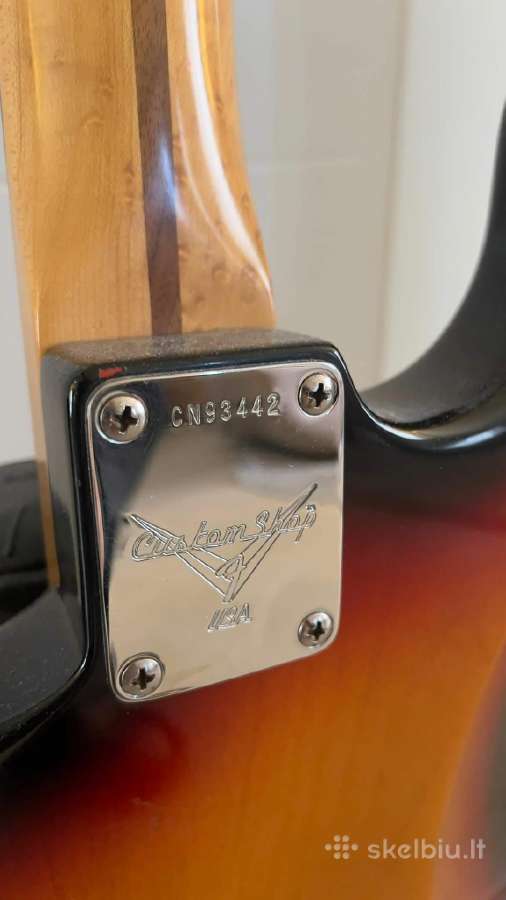 Fender Custom Shop Strat 2001 Usa - nuotraukos Nr. 3