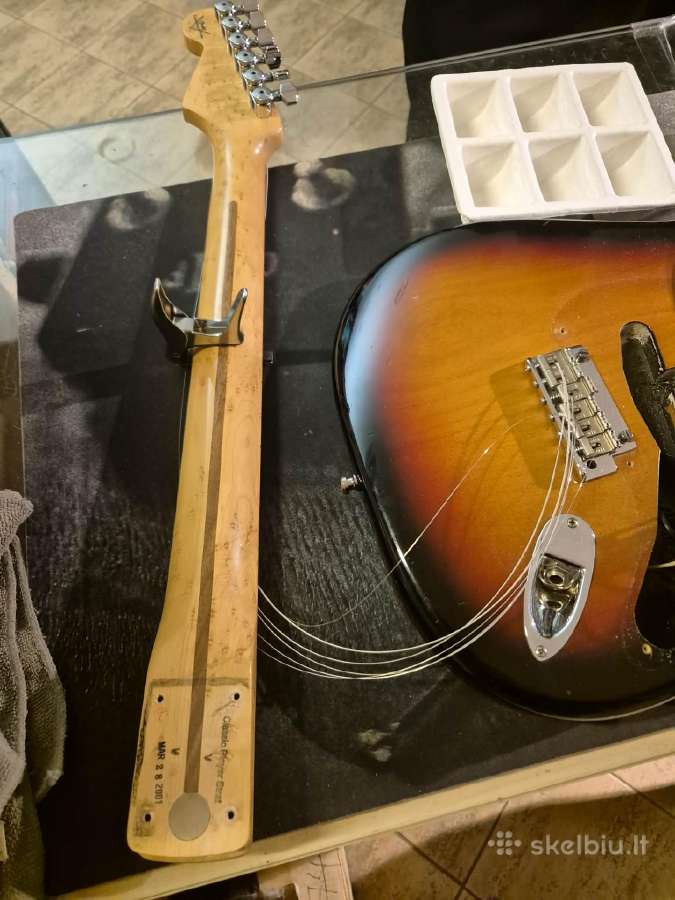 Fender Custom Shop Strat 2001 Usa - nuotraukos Nr. 5