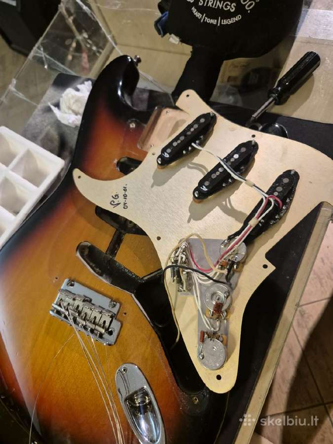 Fender Custom Shop Strat 2001 Usa - nuotraukos Nr. 6