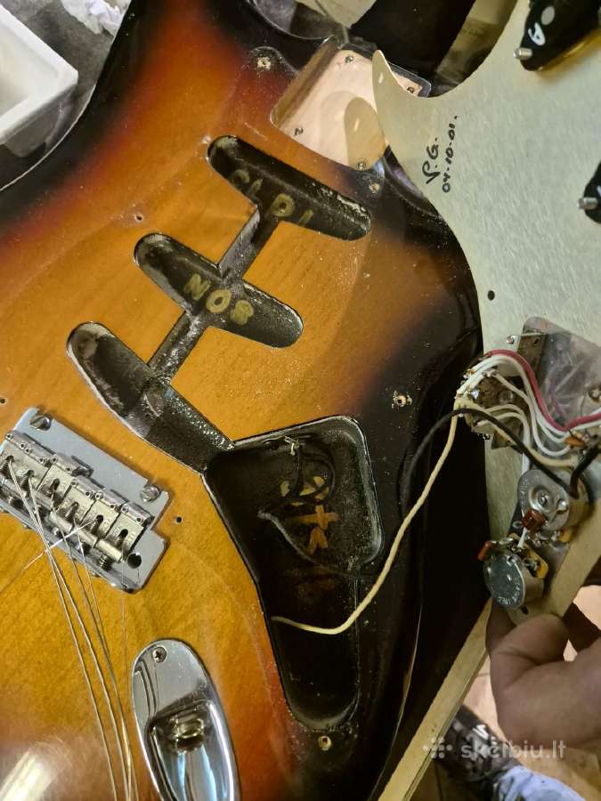 Fender Custom Shop Strat 2001 Usa - nuotraukos Nr. 7