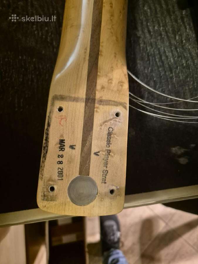 Fender Custom Shop Strat 2001 Usa - nuotraukos Nr. 8