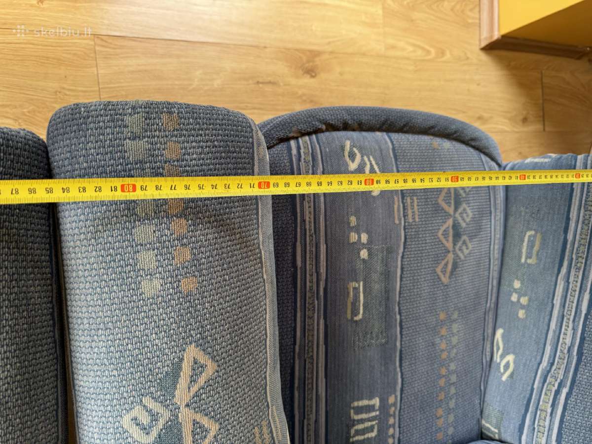 Du foteliai ir Ikea staliukas - nuotraukos Nr. 3