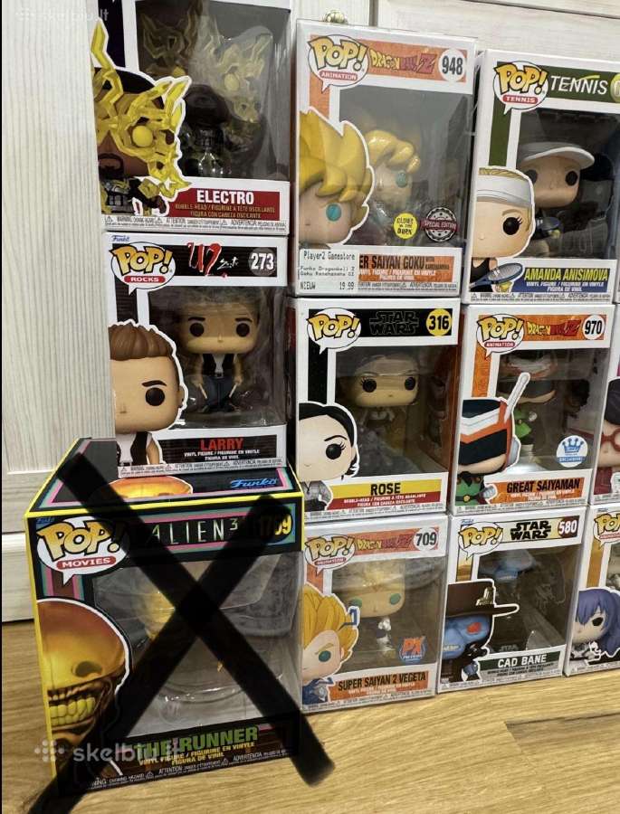 Funko Pop figūrėlės - nuotraukos Nr. 2