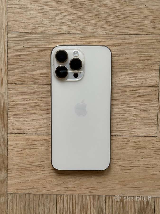 Apple iPhone 14 Pro Max 128gb Gold + Burga dėklas