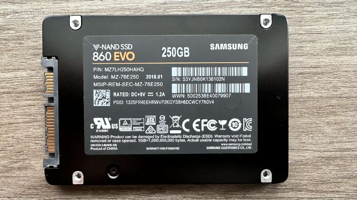Samsung 250gb SSD
