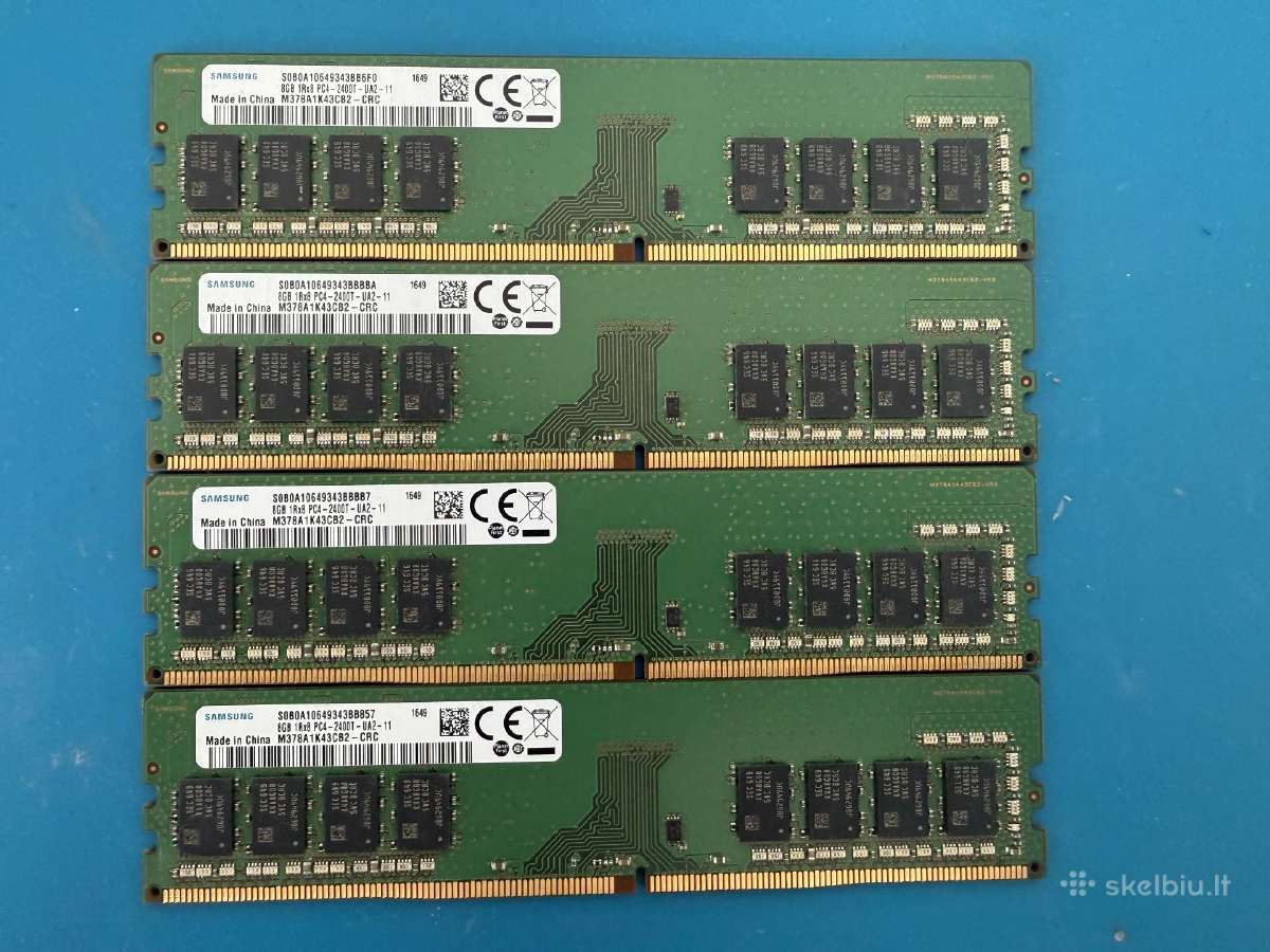 Ddr4 32gb (4x8gb) 2400mhz RAM Kit