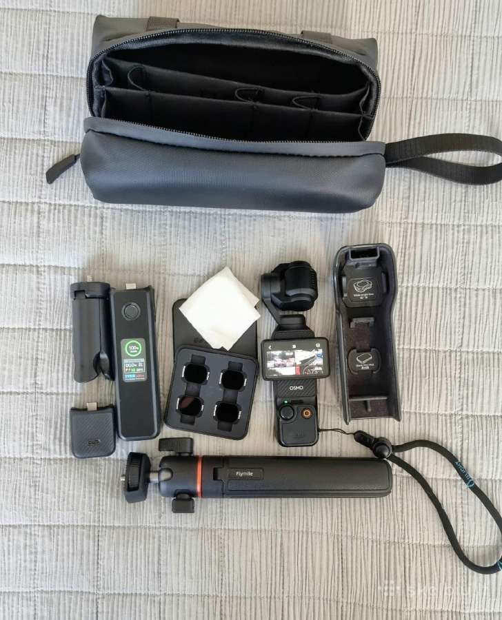 Dji Osmo pocket 3 su priedais