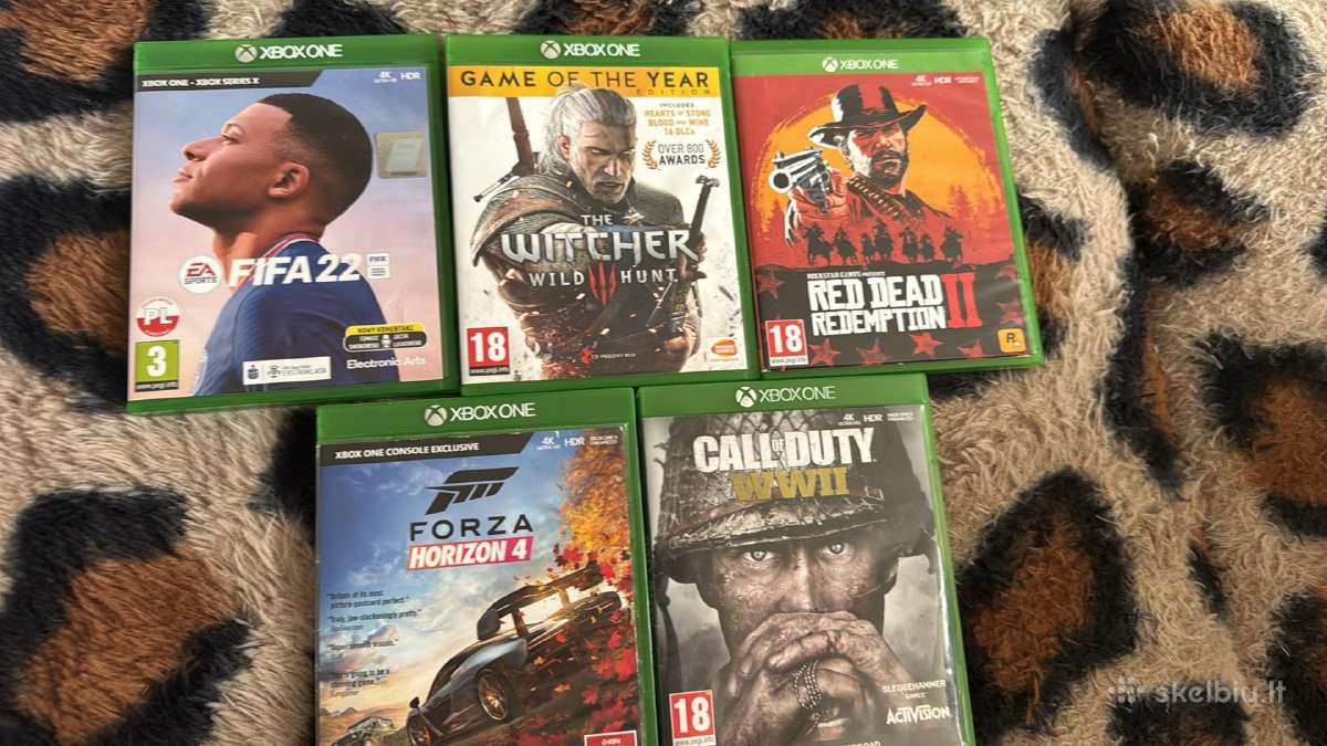 Xbox one zaidimai