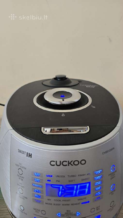 Cuckoo multifunkcinis slėginis puodas - nuotraukos Nr. 12