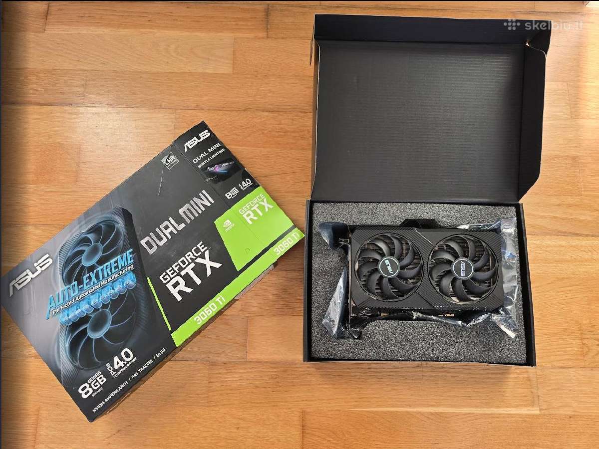 Nvidia Rtx 3060 Ti 8gb vaizdo plokštė - nuotraukos Nr. 8